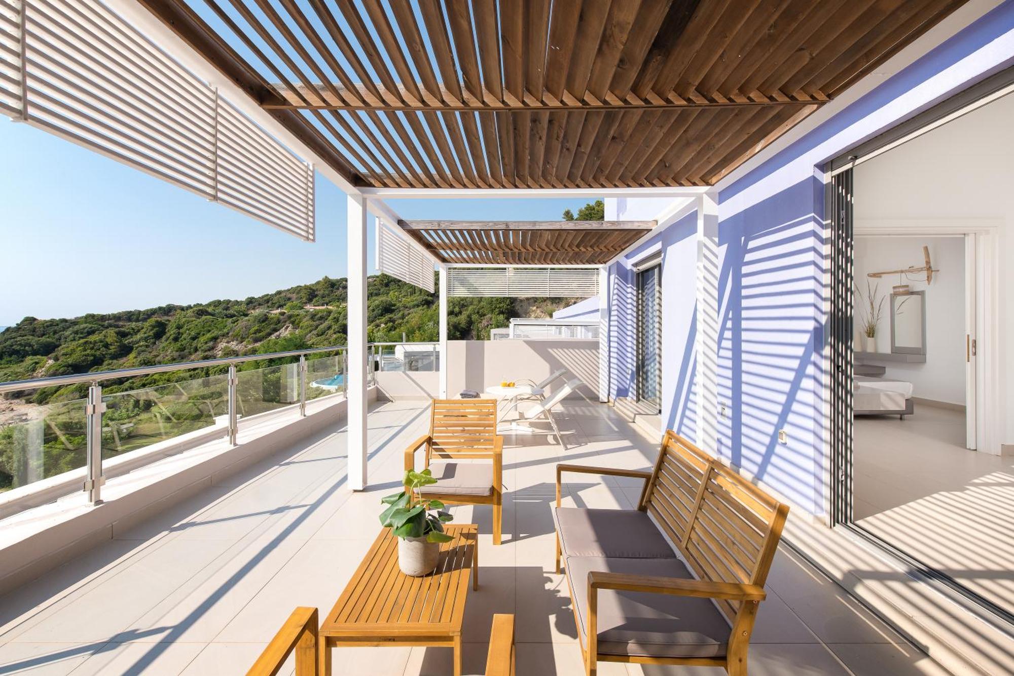 Mare Dei Suites Hotel Ionian Resort Skafidia Eksteriør bilde