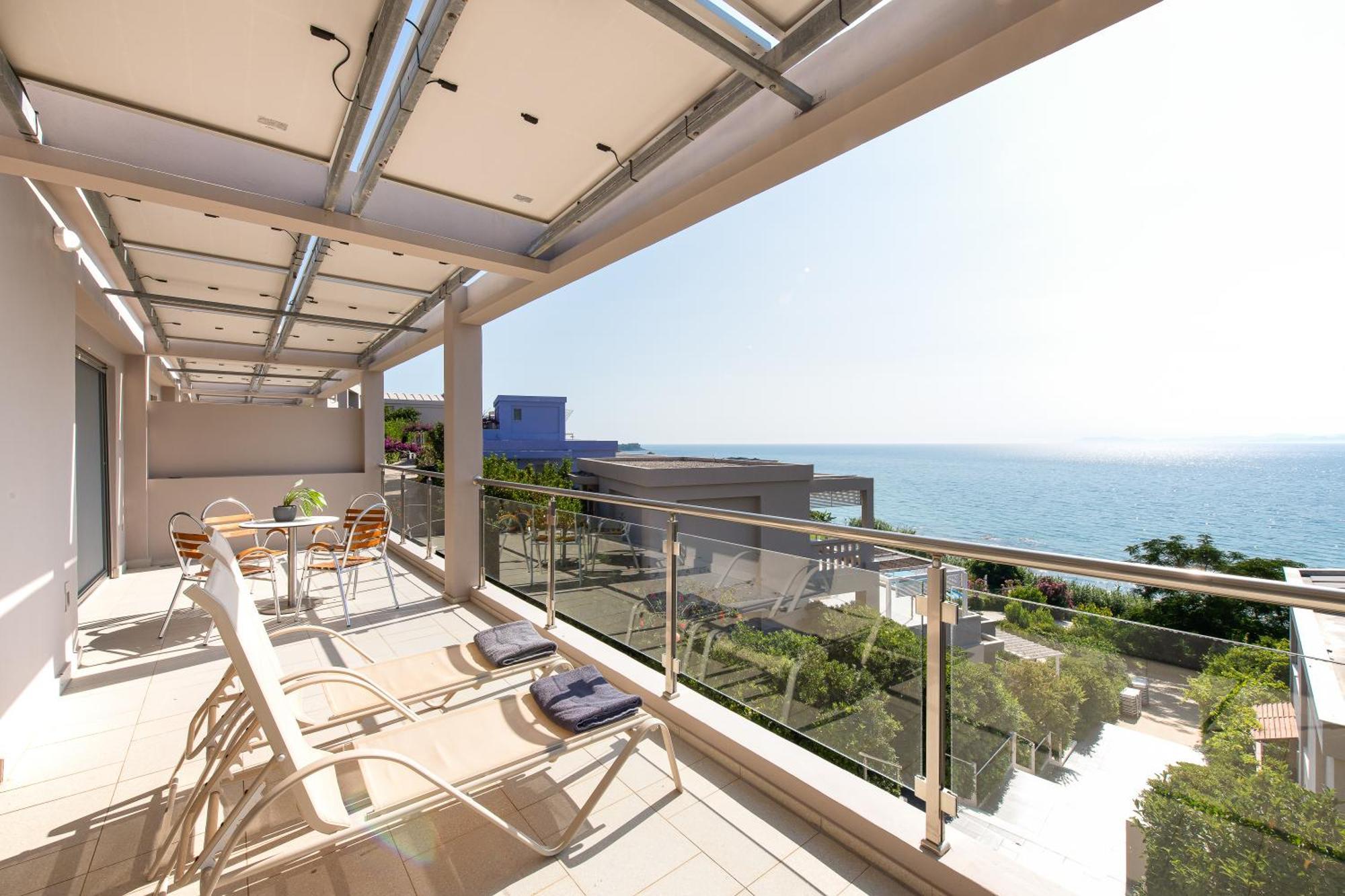 Mare Dei Suites Hotel Ionian Resort Skafidia Eksteriør bilde