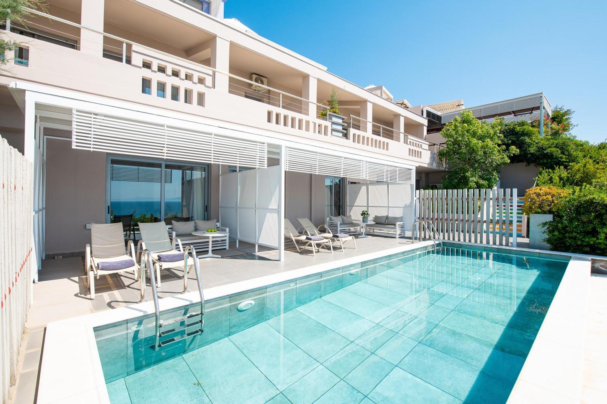 Mare Dei Suites Hotel Ionian Resort Skafidia Eksteriør bilde