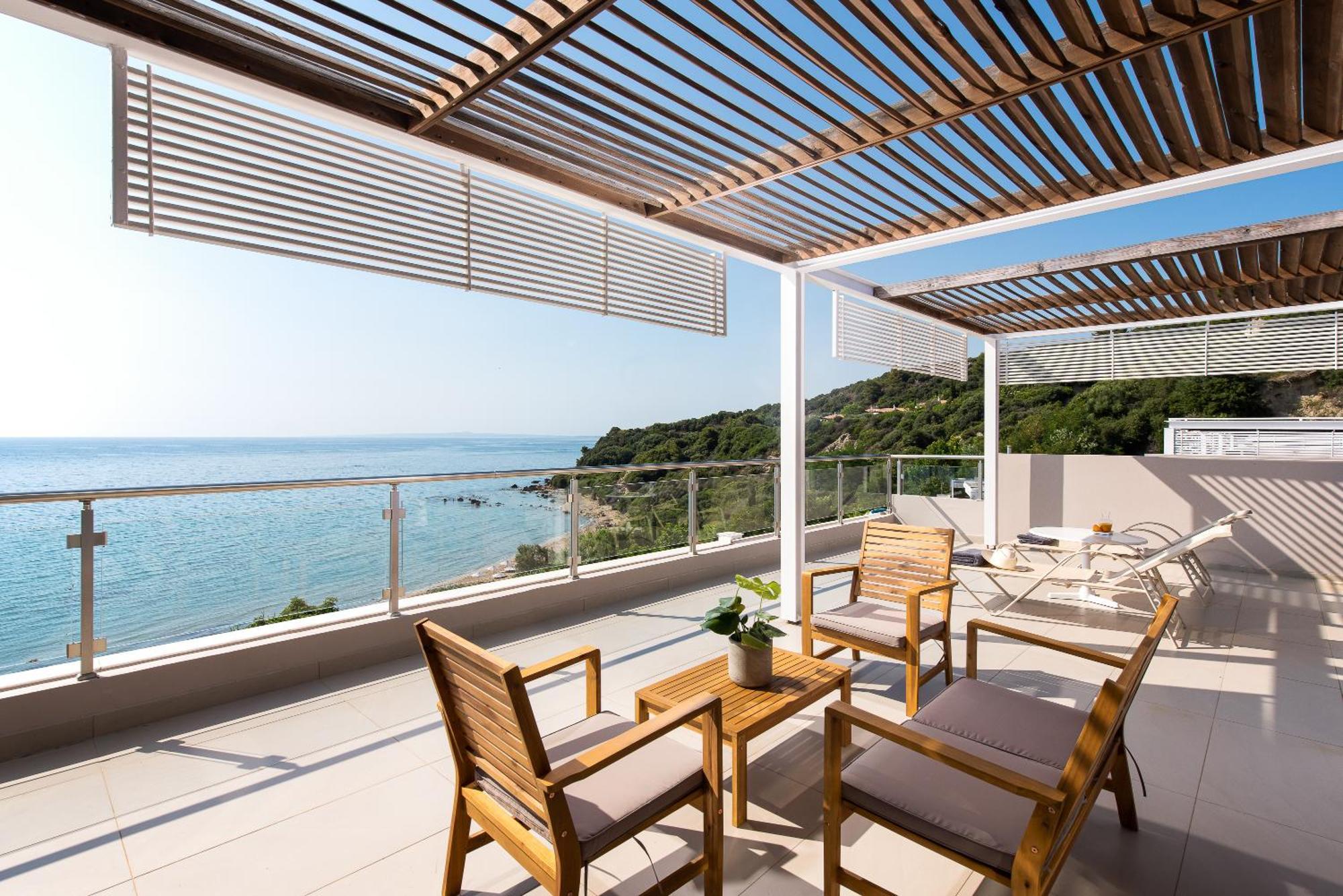 Mare Dei Suites Hotel Ionian Resort Skafidia Eksteriør bilde