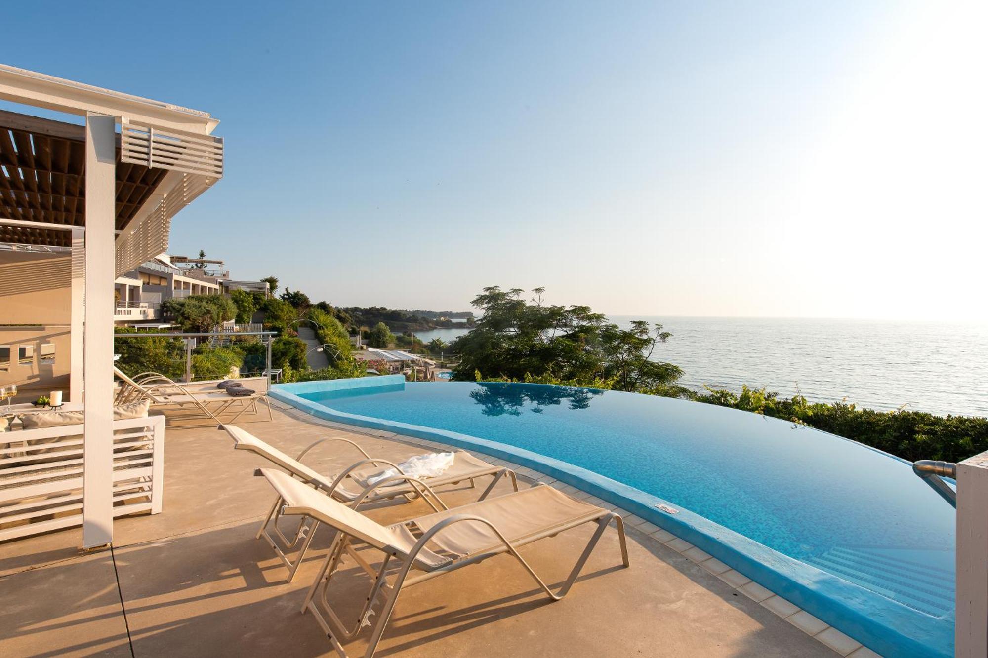 Mare Dei Suites Hotel Ionian Resort Skafidia Eksteriør bilde